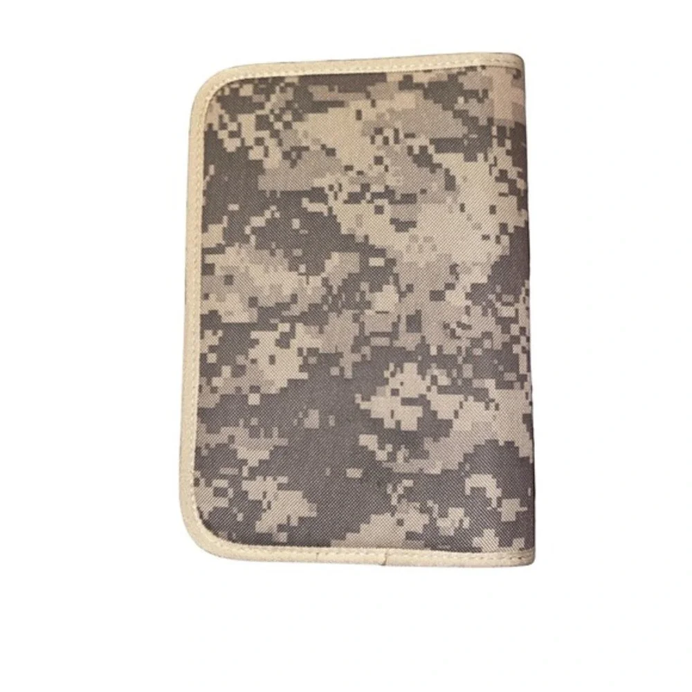 National‎ Guard Digital Camo Zippered Portfolio Organizer w/ Notepad